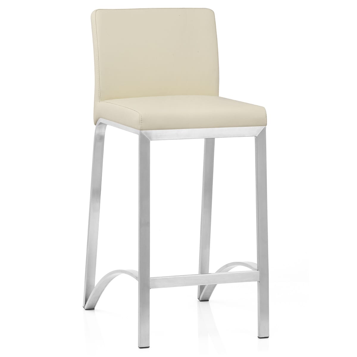 Leah Brushed Stool Cream