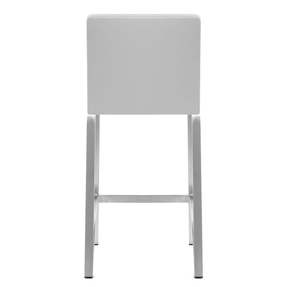 Leah Brushed Stool Grey