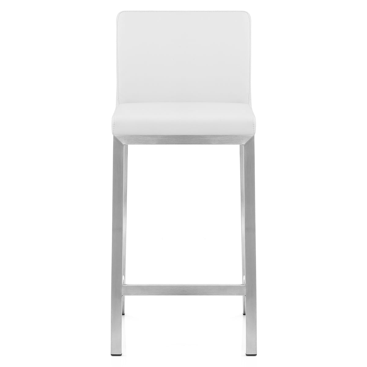 Leah Brushed Stool White