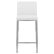 Leah Brushed Stool White
