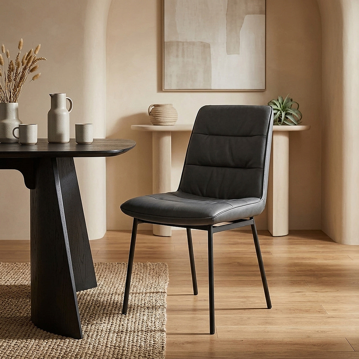 Lewis Dining Chair Charcoal