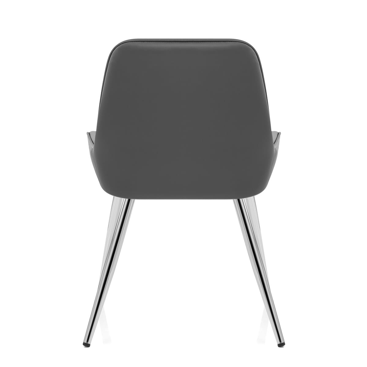 Lincoln Chrome Chair Grey