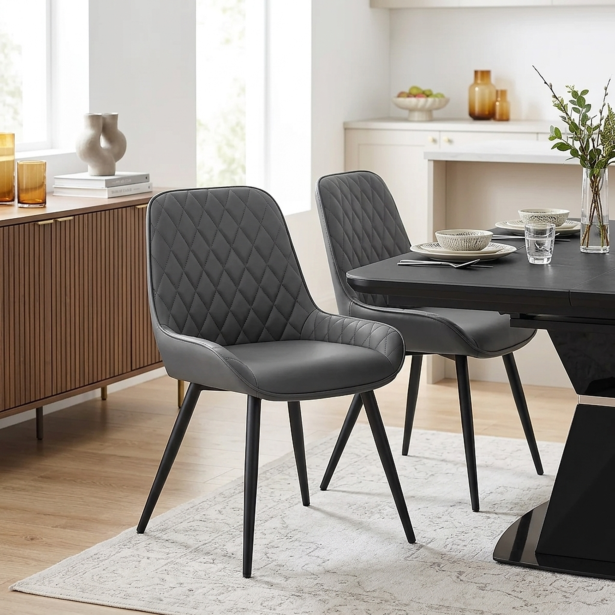 Lincoln Dining Chair Grey