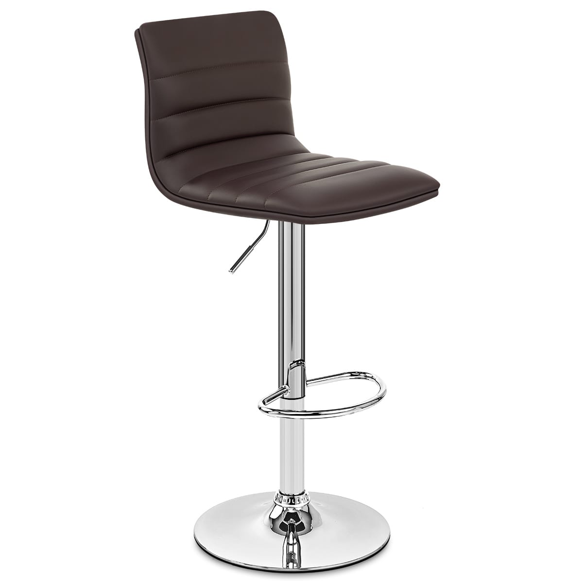 Linear Bar Stool Brown
