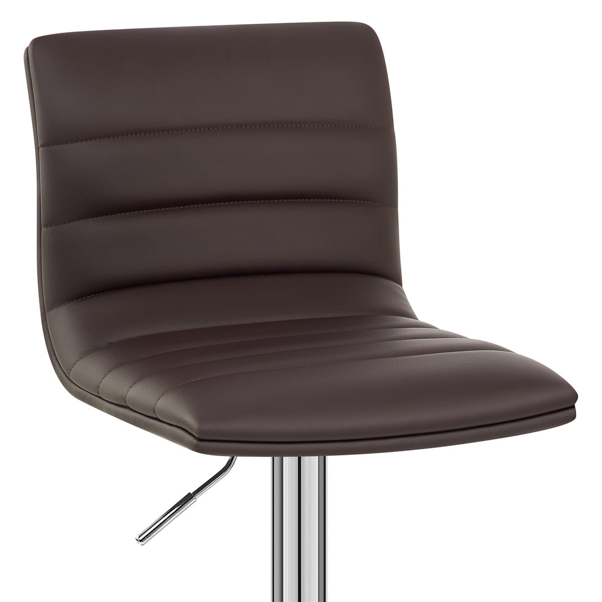 Linear Bar Stool Brown