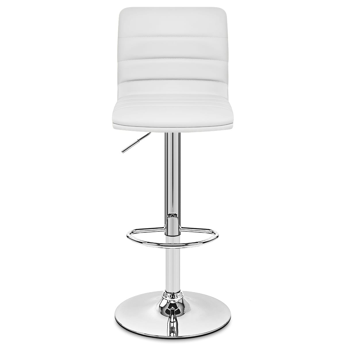 Linear Bar Stool White