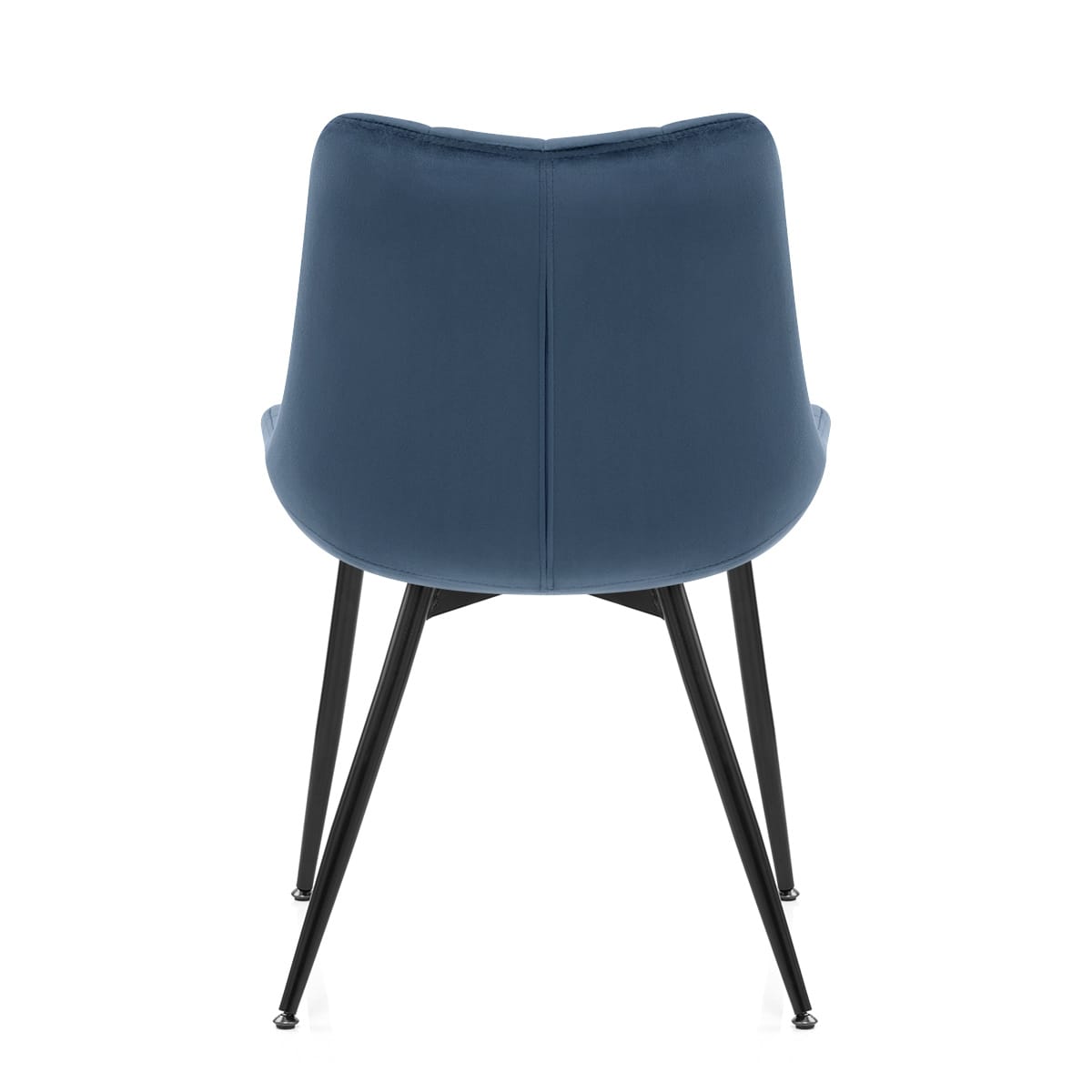 Lisbon Dining Chair Blue Velvet