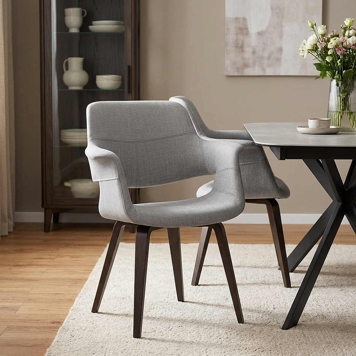 Lloyd Dining Chair Light Grey