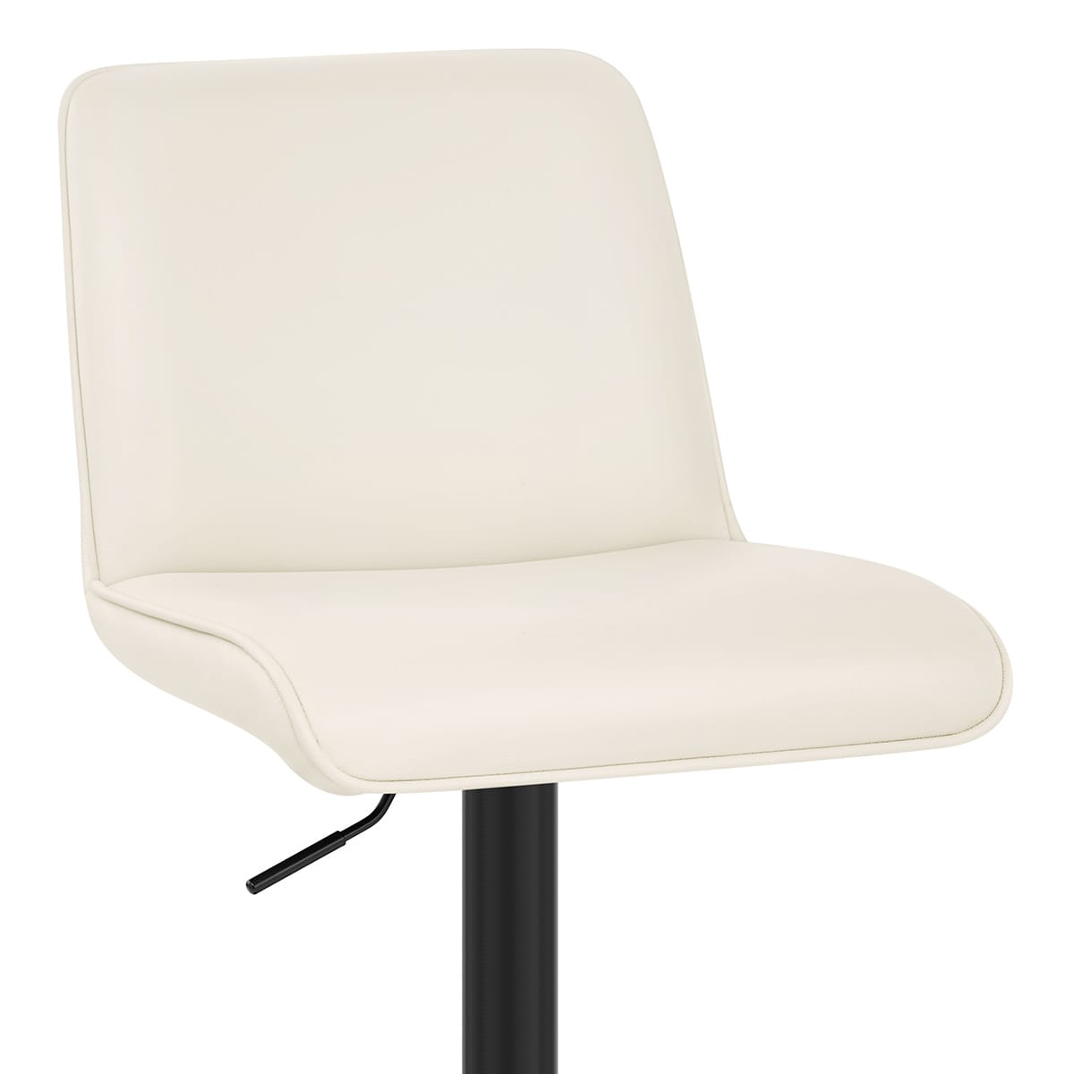 Lola Real Leather Bar Stool Cream