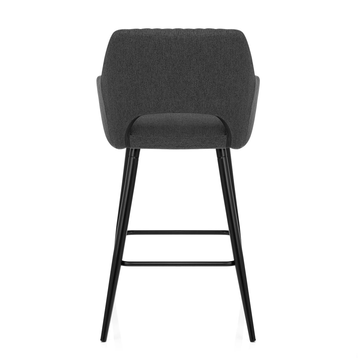 Lopez Bar Stool Charcoal Fabric