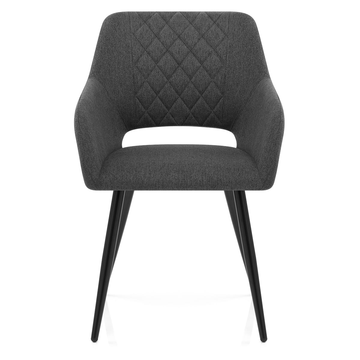 Lopez Dining Chair Charcoal Fabric