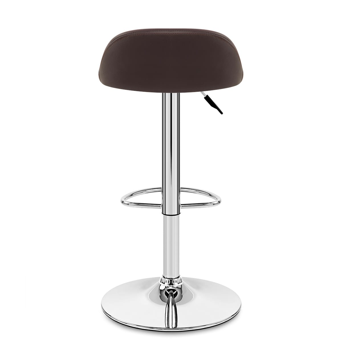 Lulu Real Leather Stool Brown