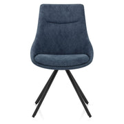 Lure Dining Chair Blue Fabric