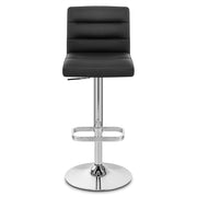 Lush Chrome Stool Black