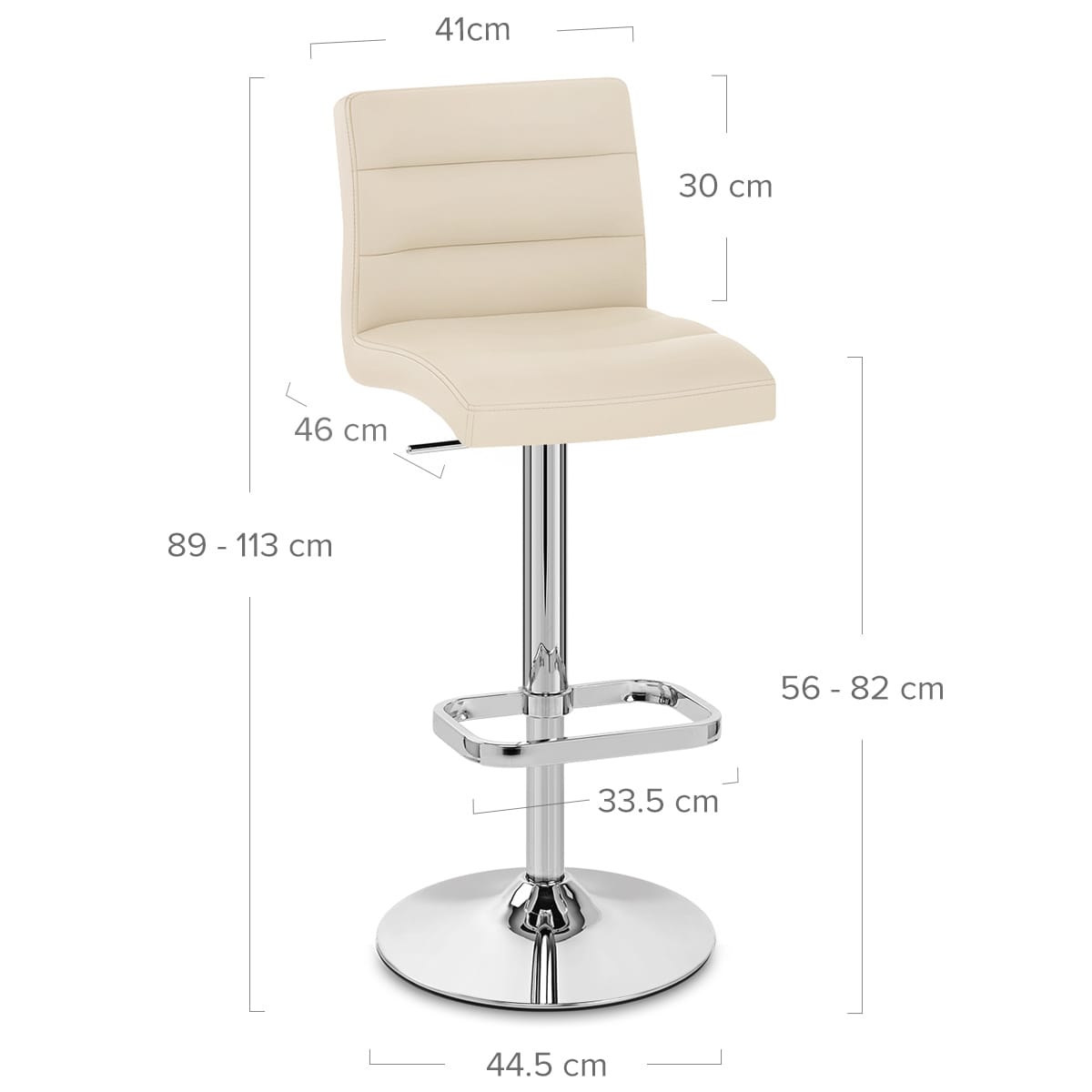 Lush Chrome Stool Cream