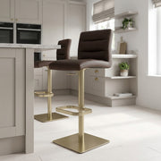 Lush Gold Stool Brown