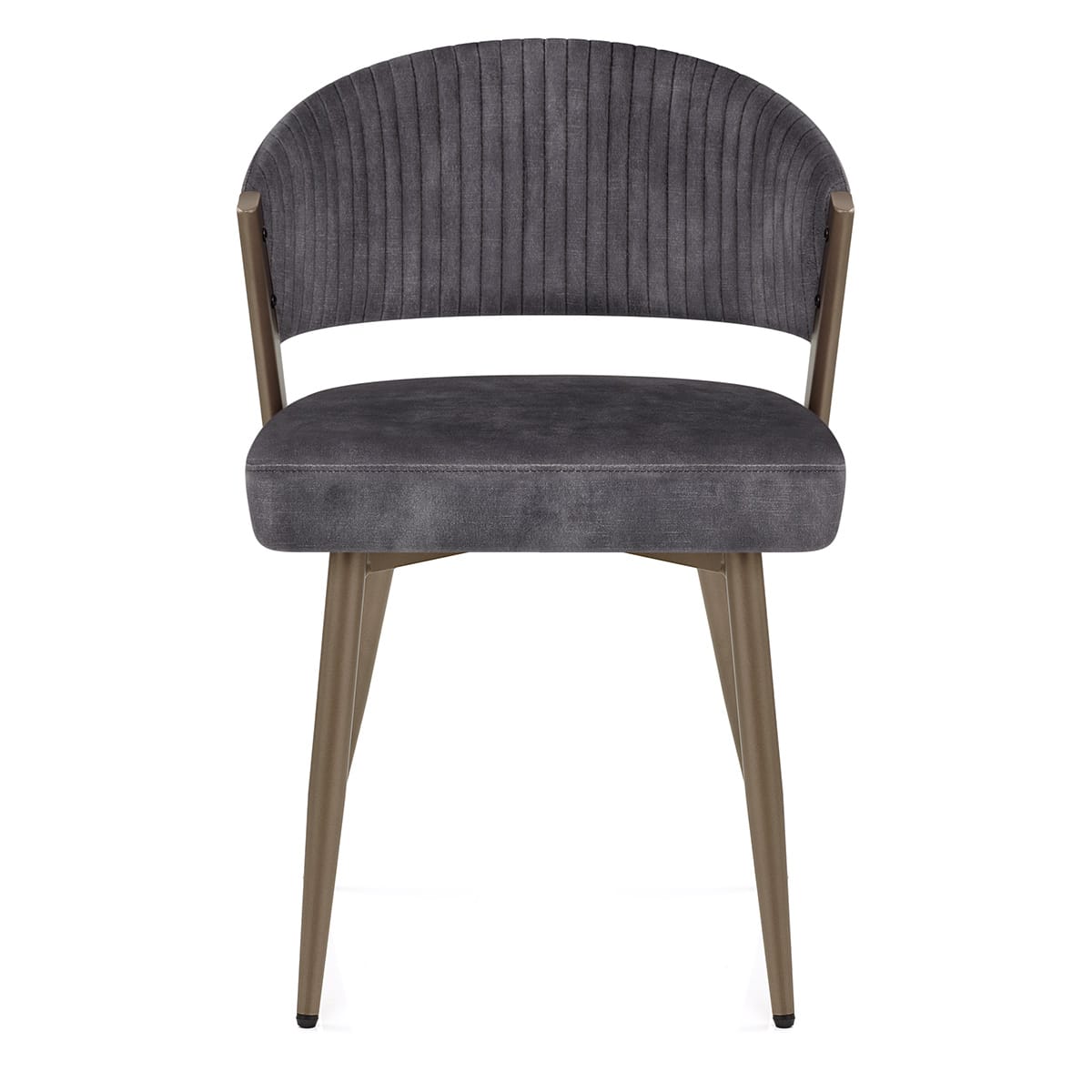 Lusso Dining Chair Black Velvet
