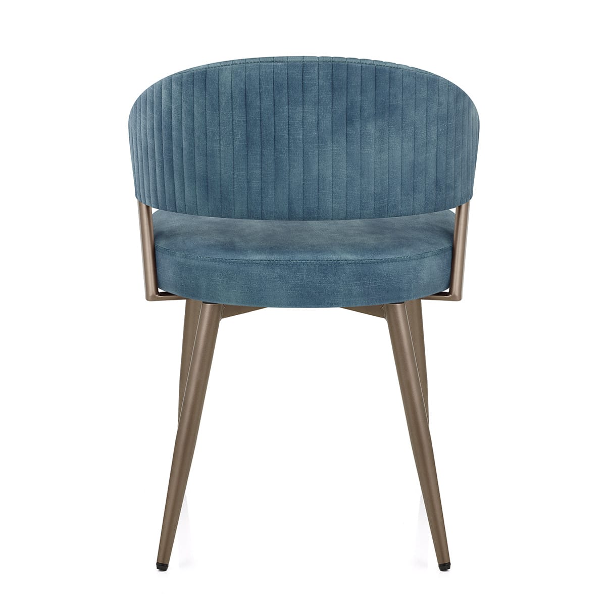 Lusso Dining Chair Blue Velvet