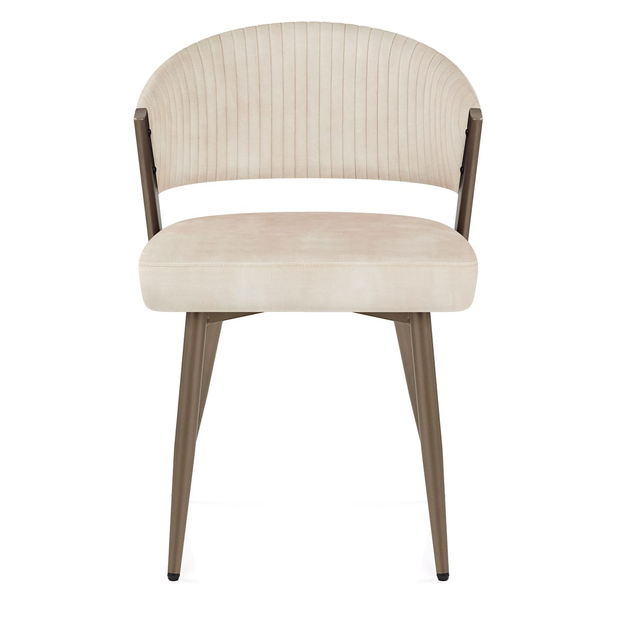 Lusso Dining Chair Cream Velvet