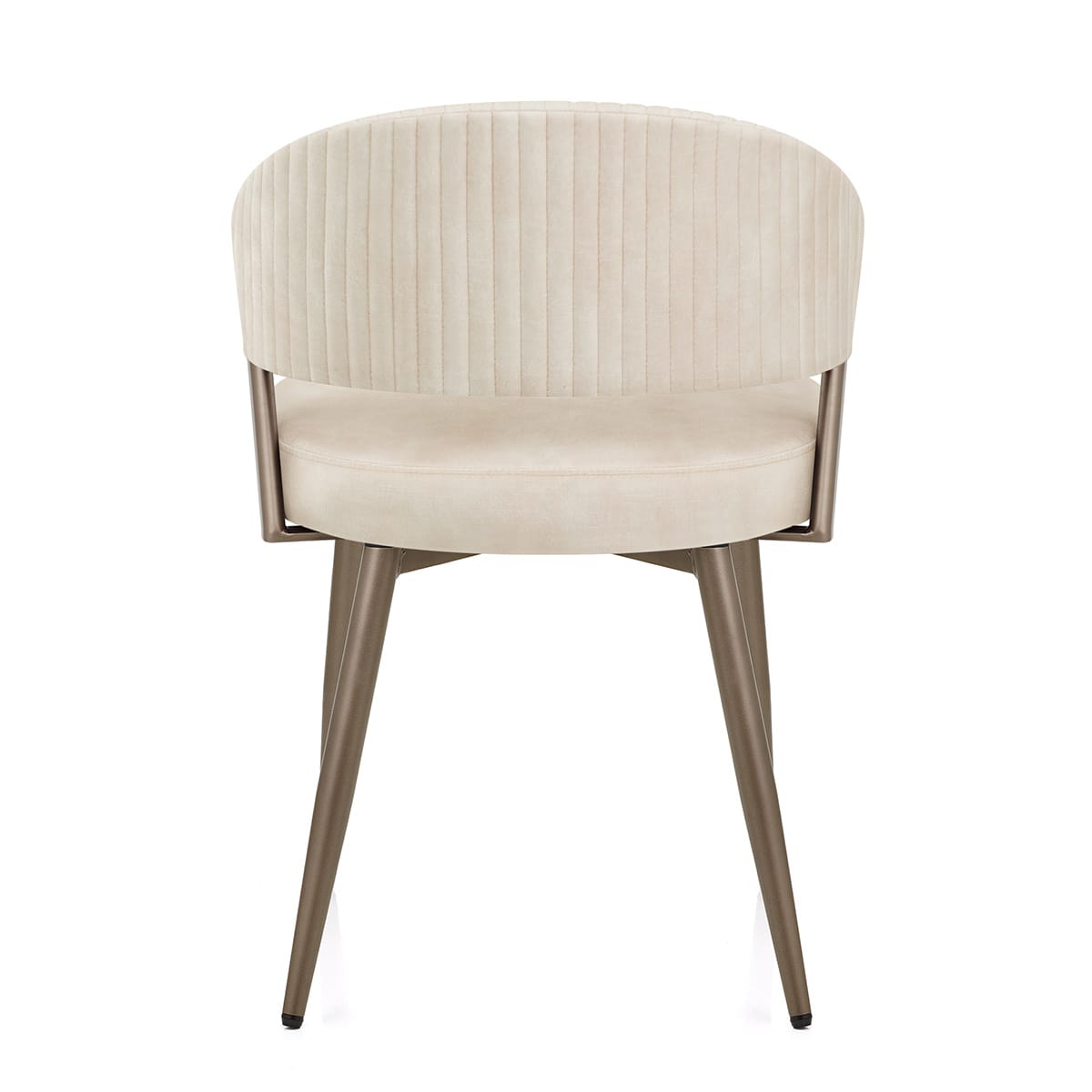 Lusso Dining Chair Cream Velvet