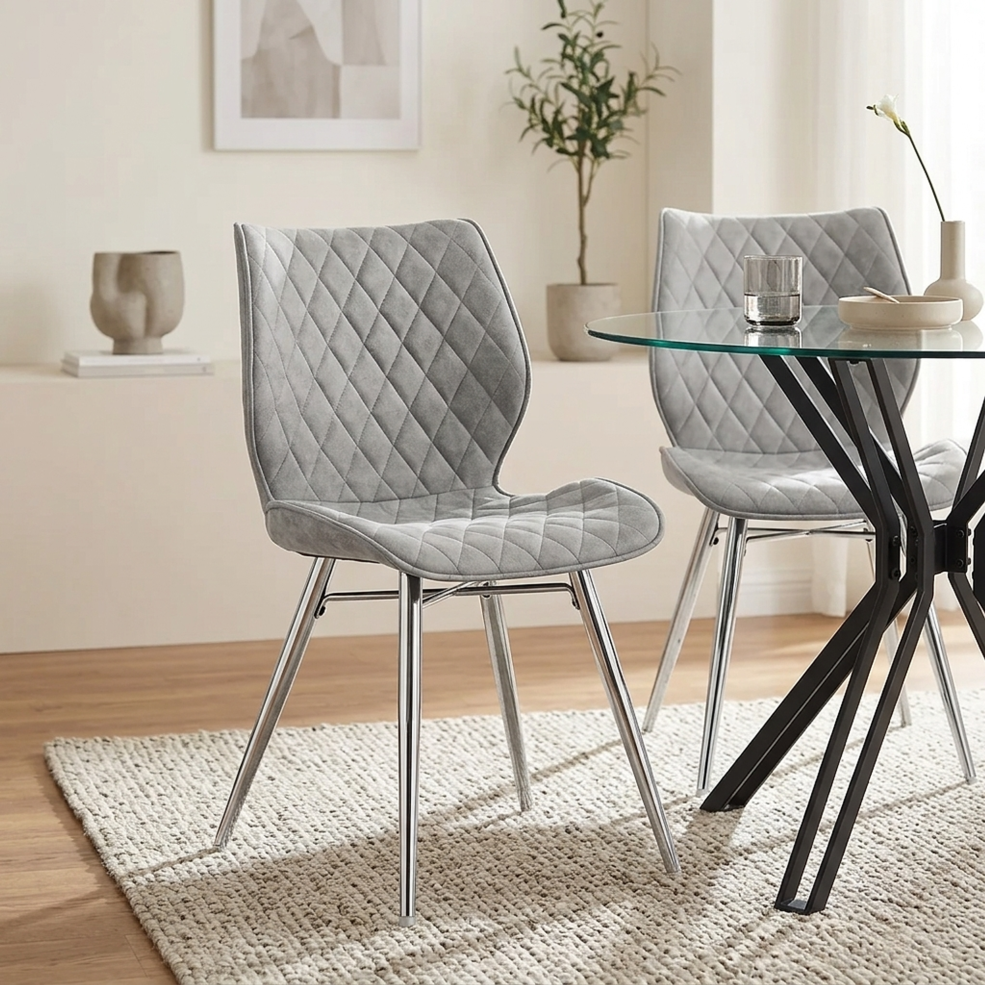 Lux Dining Chair Antique Grey