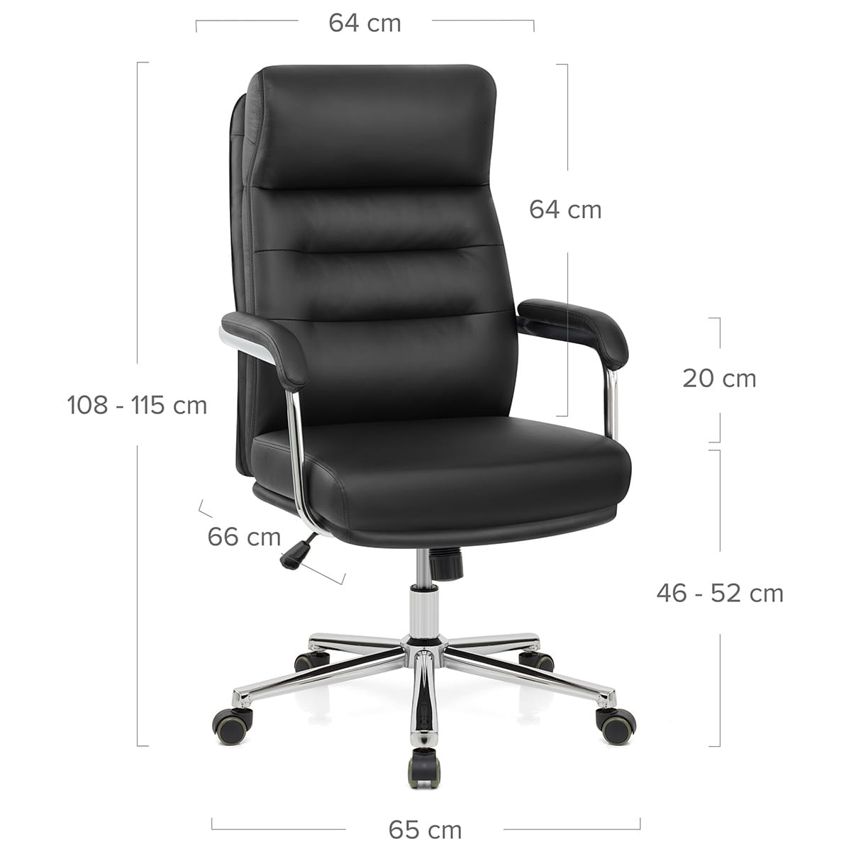 Lyon Office Chair Black