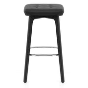 Malmo Black & Chrome Stool