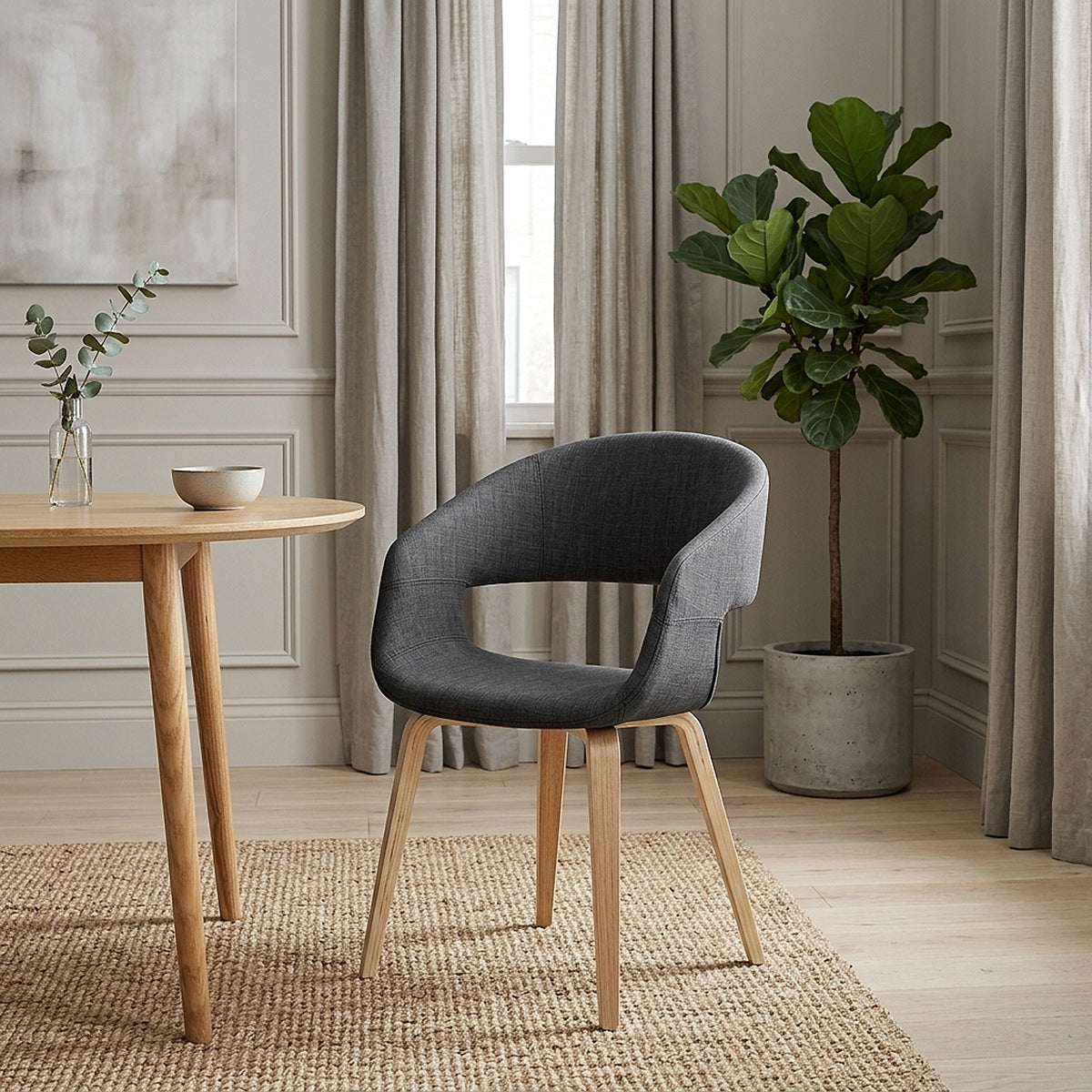 Marcus Dining Chair Grey