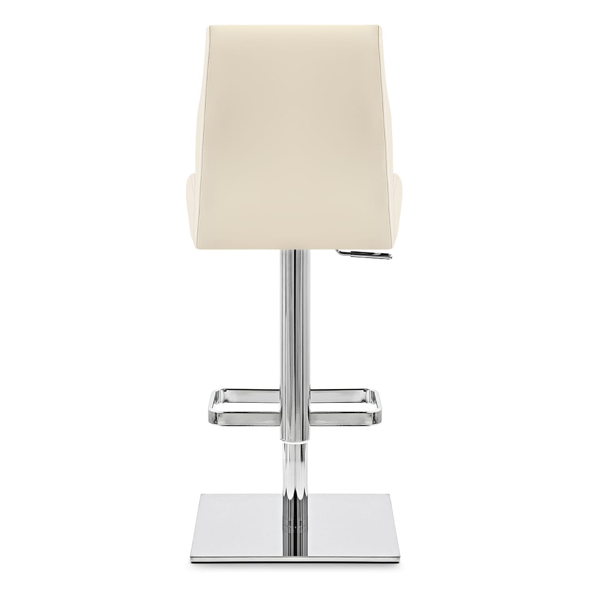 Martello Real Leather Stool Cream
