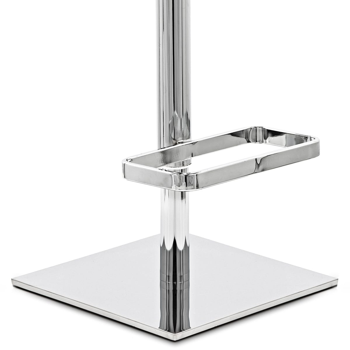 Martello Real Leather Stool White