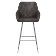 Mason Bar Stool Charcoal