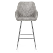 Mason Bar Stool Light Grey