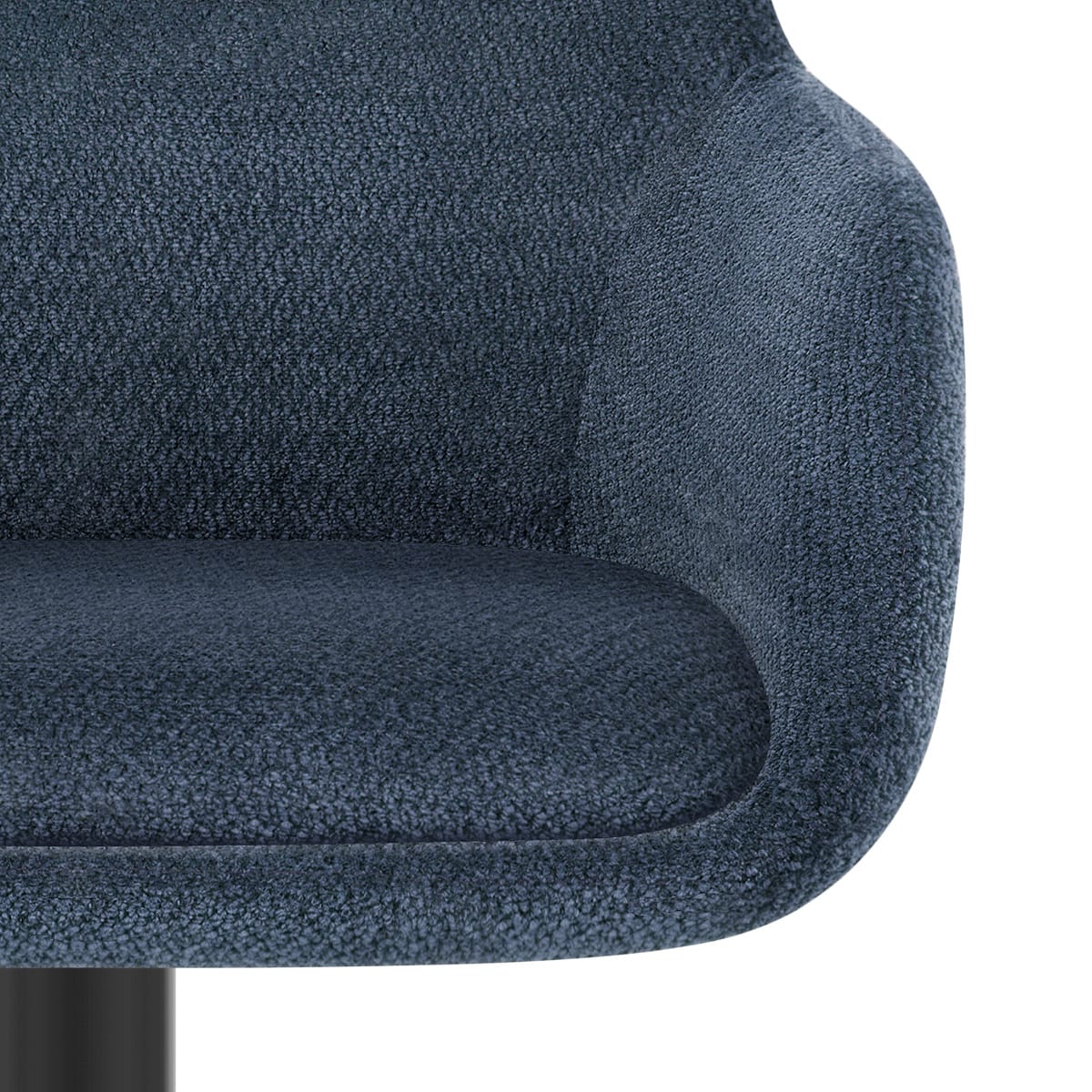 Matteo Bar Stool Blue Fabric