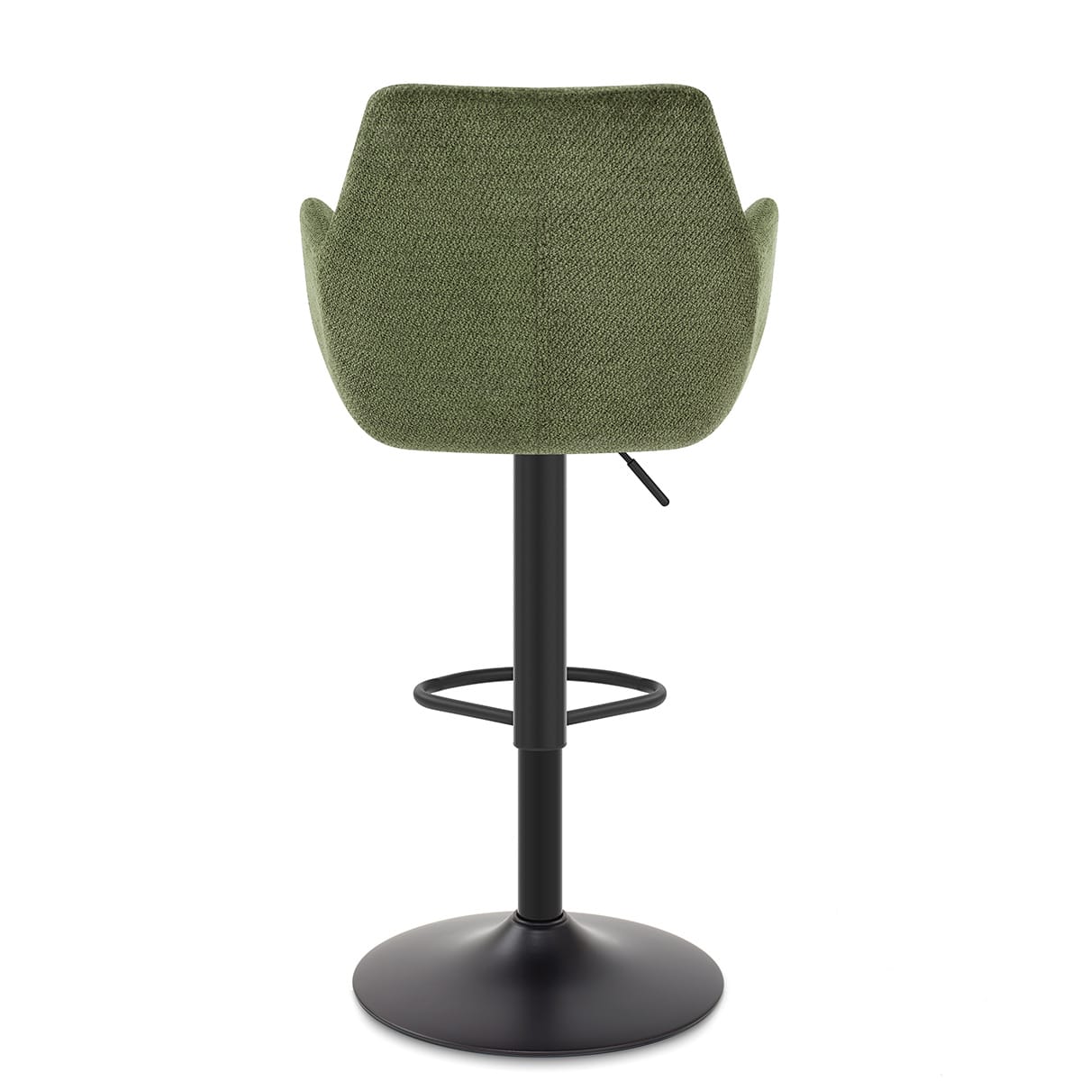 Matteo Bar Stool Green Fabric