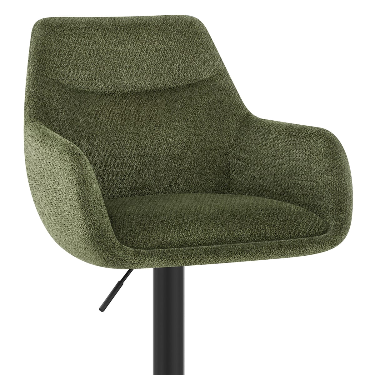 Matteo Bar Stool Green Fabric