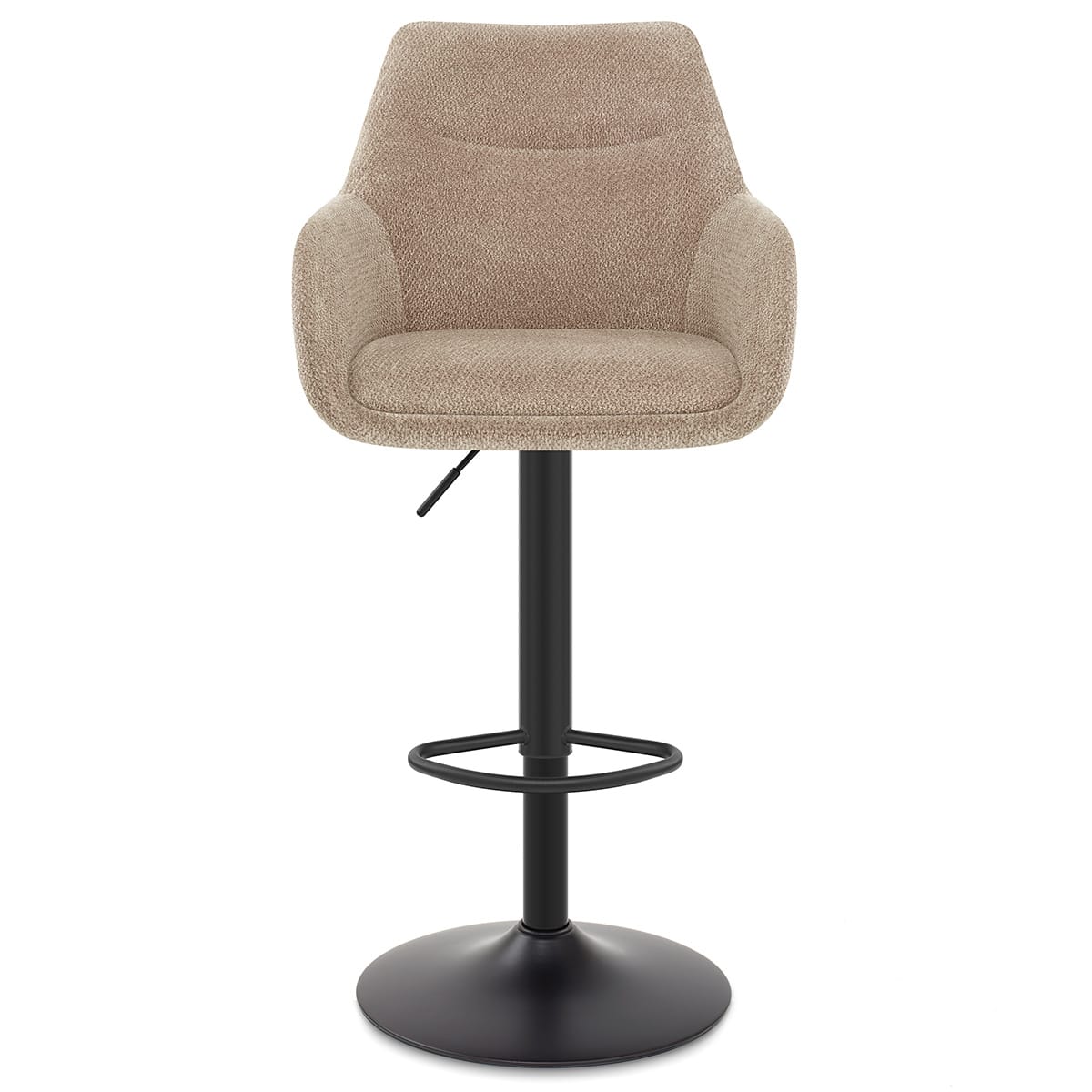 Matteo Bar Stool Tweed Fabric