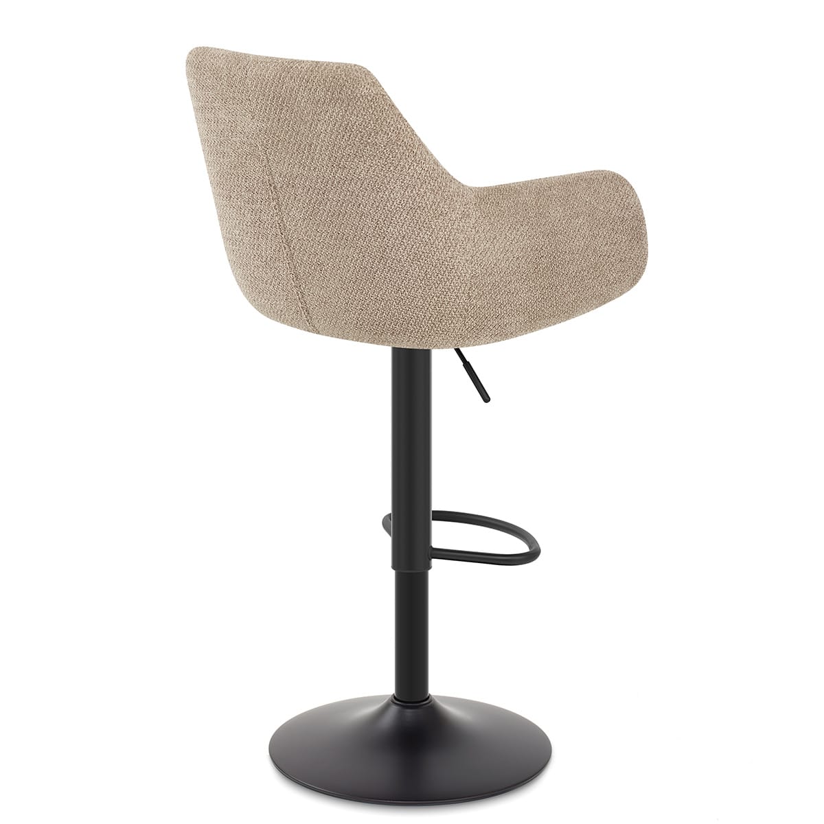 Matteo Bar Stool Tweed Fabric