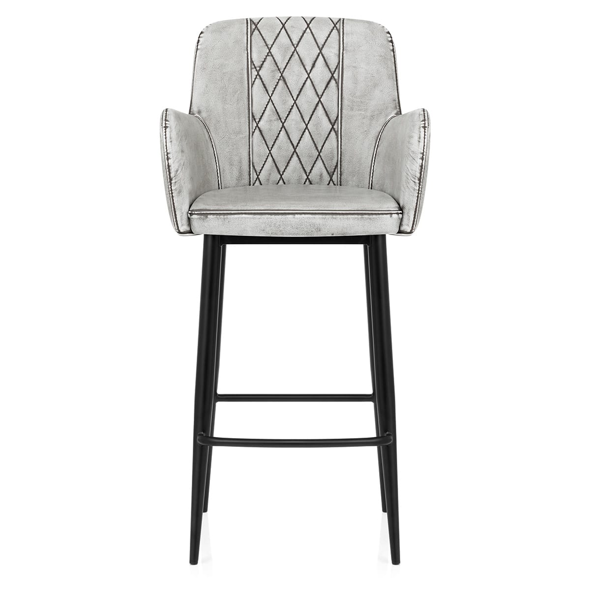 Maverick Bar Stool Vintage White