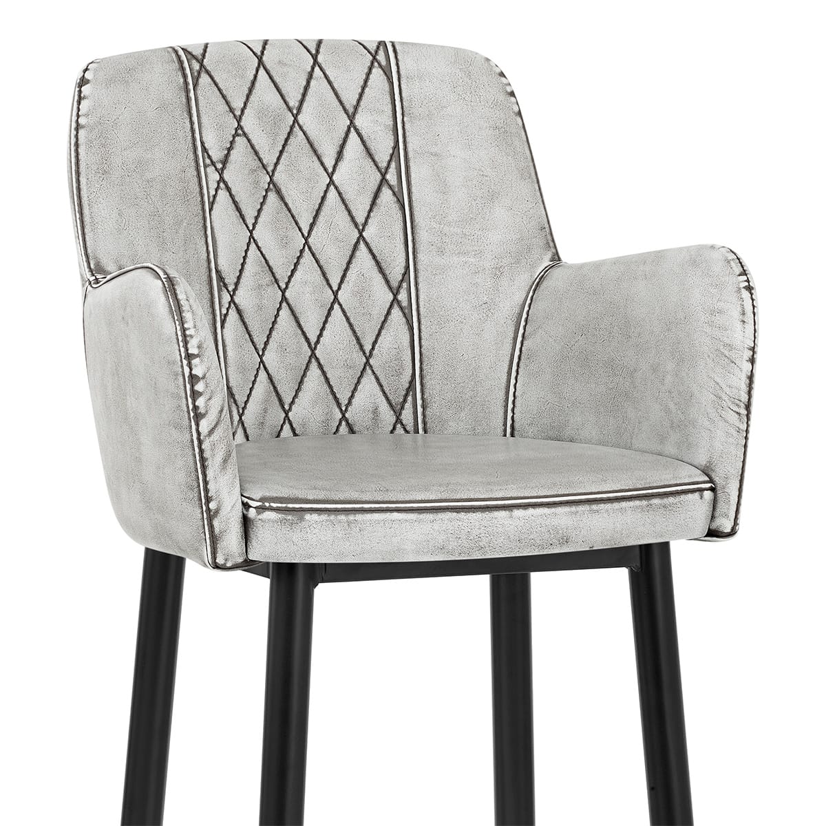 Maverick Bar Stool Vintage White