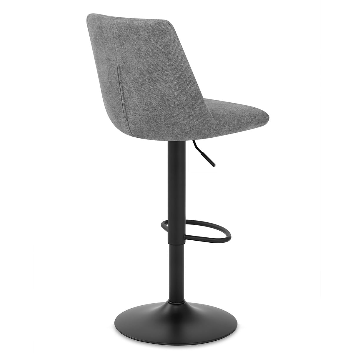 Mechu Bar Stool Grey Velvet