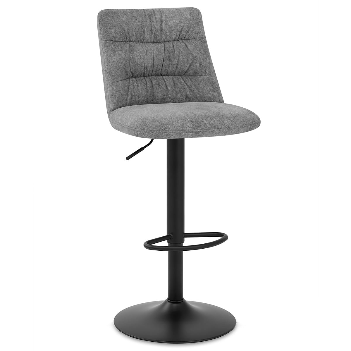 Mechu Bar Stool Grey Velvet