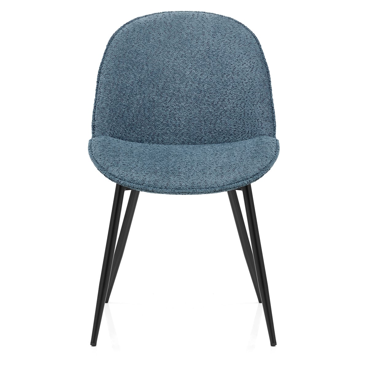 Mia Dining Chair Blue Fabric