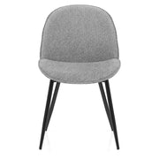 Mia Dining Chair Grey Fabric