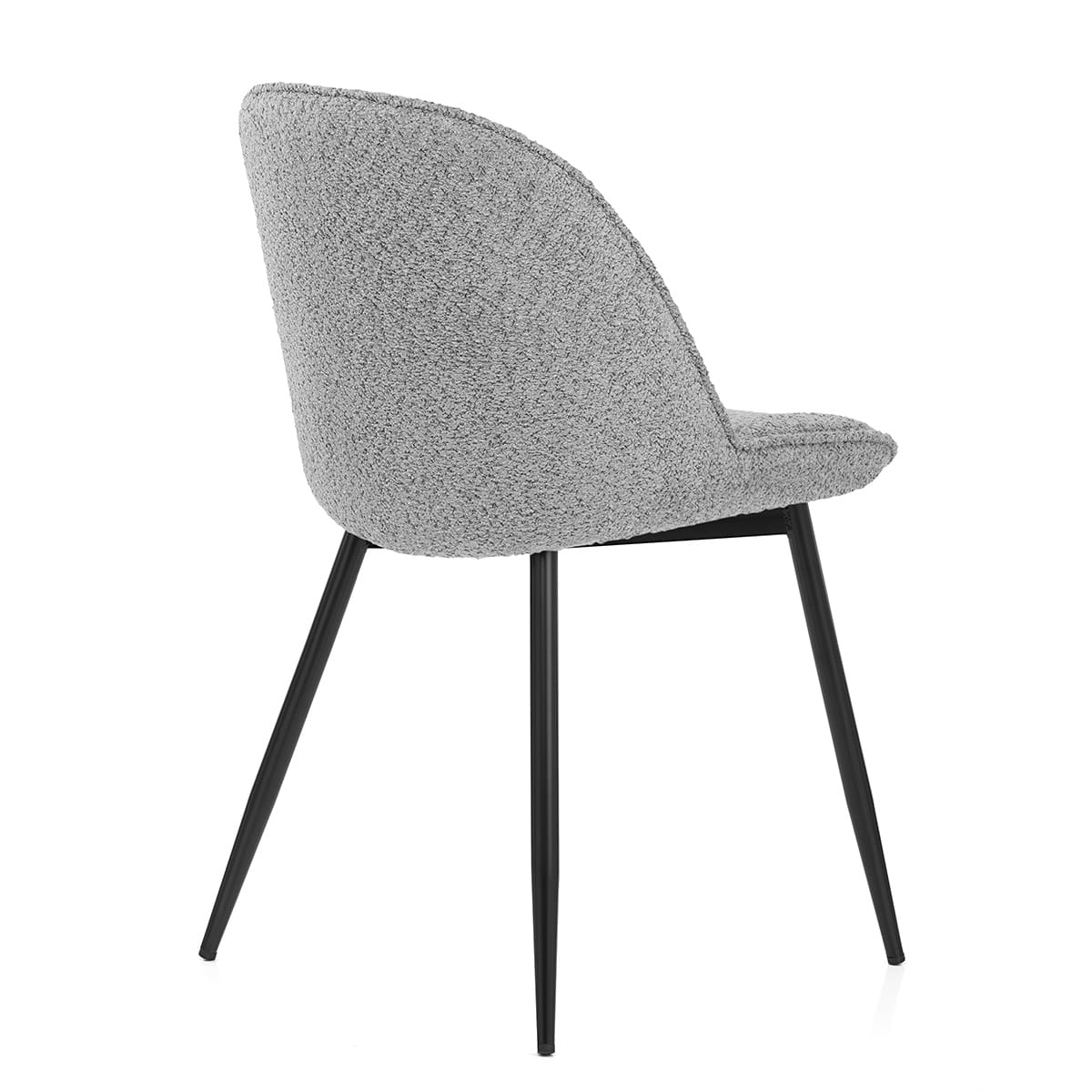 Mia Dining Chair Grey Fabric