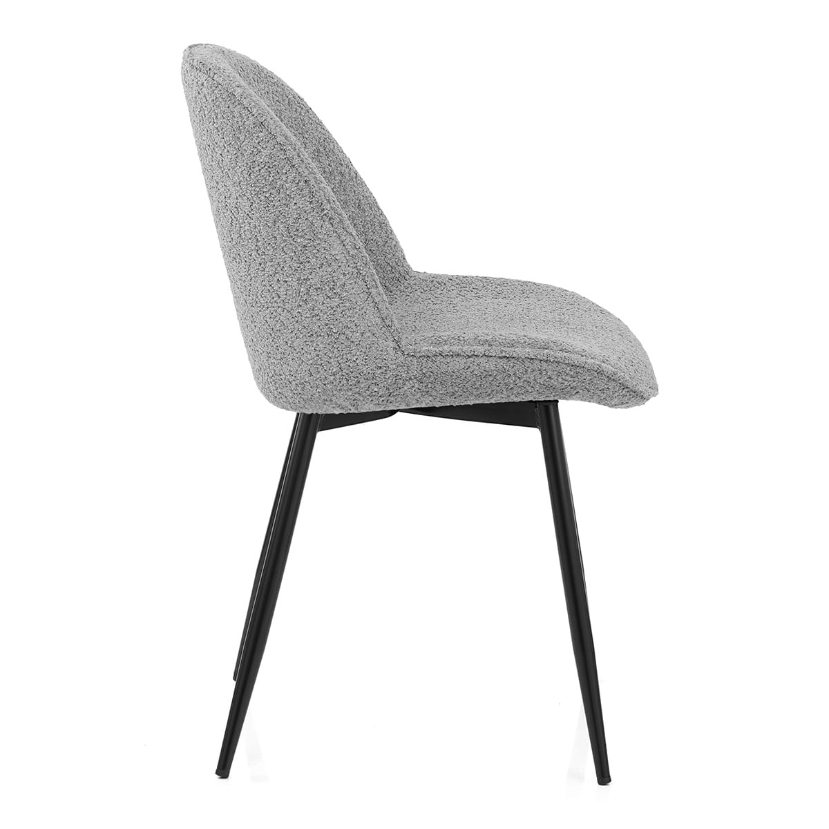 Mia Dining Chair Grey Fabric