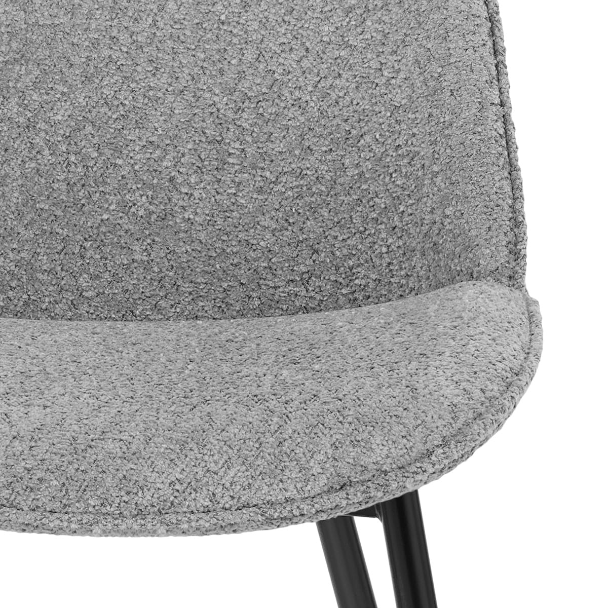 Mia Dining Chair Grey Fabric
