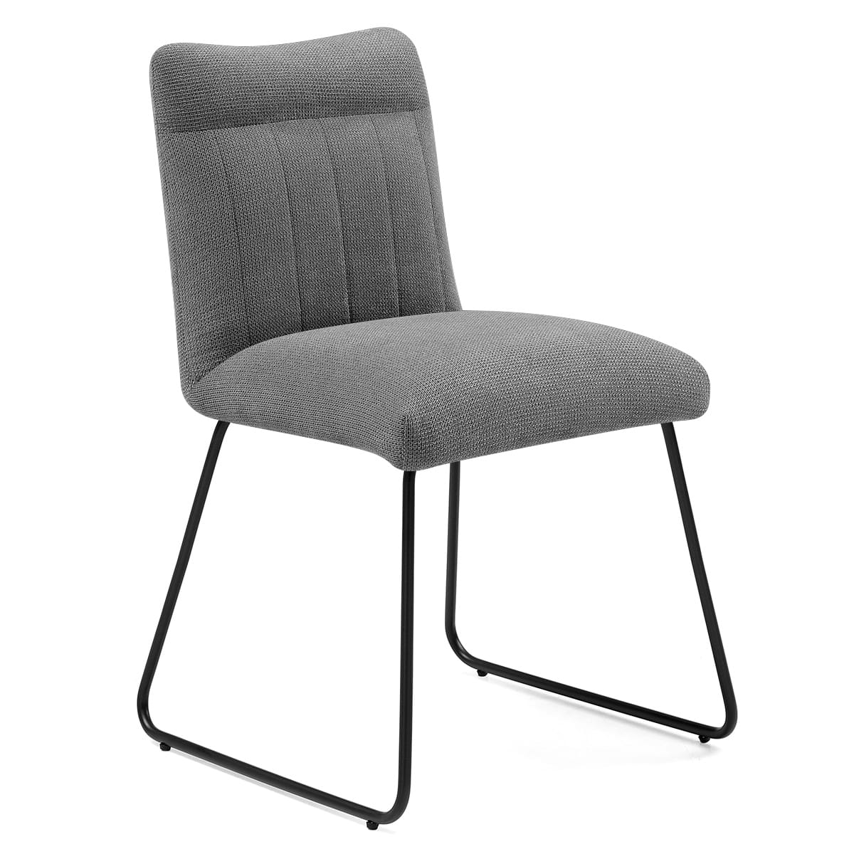 Milo Dining Chair Grey Fabric