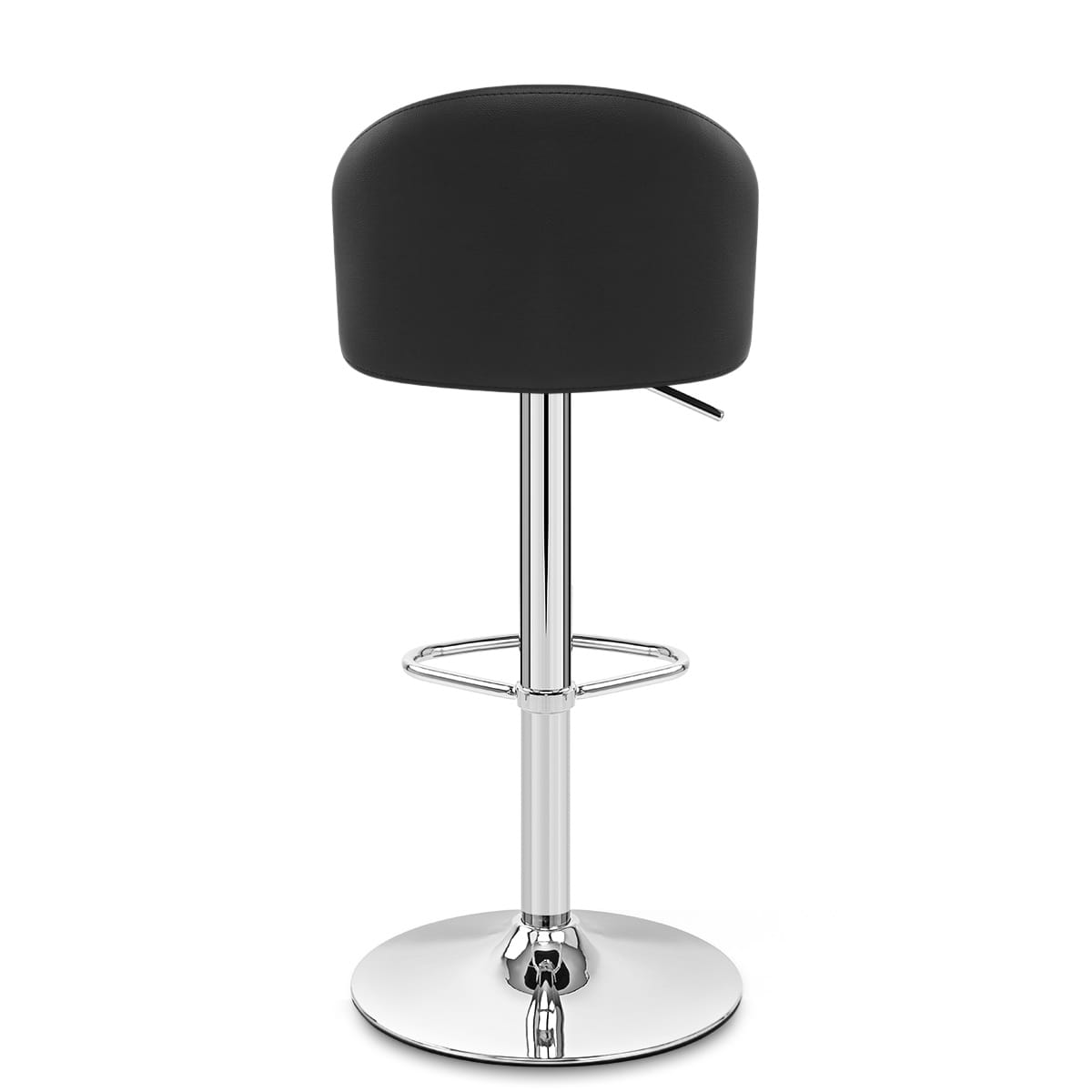 Mimi Chrome Stool Black