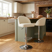 Mimi Chrome Stool Cream