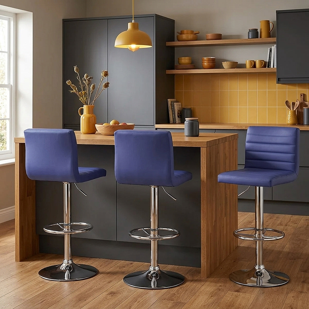 Mint Bar Stool Blue